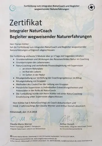 zertifikat-integraler-naturcoach-florian-koehler